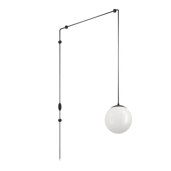 Rondo3 Pendant Black E27 1x40w