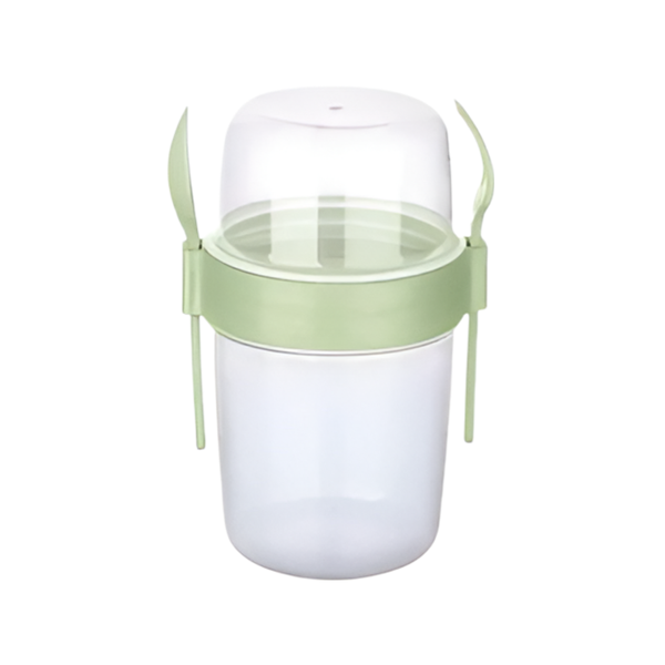 Breakfast Yogurt Cup With Cutlery - 800ml