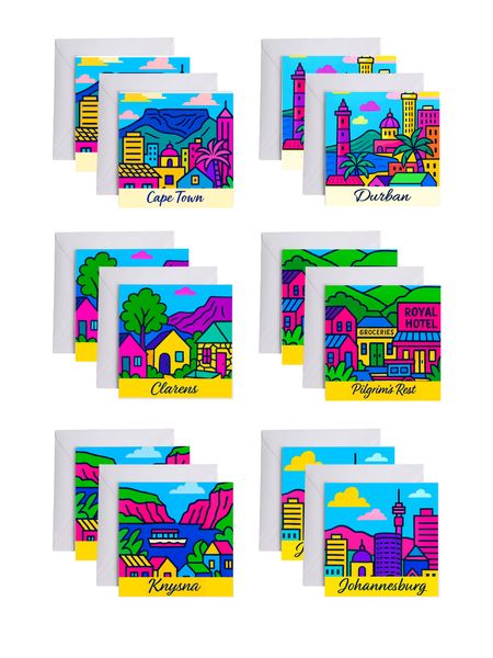 Gift Cards - South African Cities