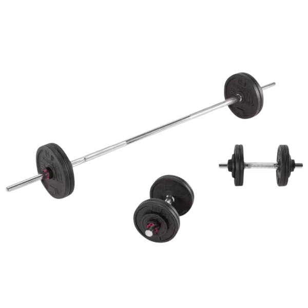 Corength Weight Training Dumbbells and Bars Kit - 50 kg