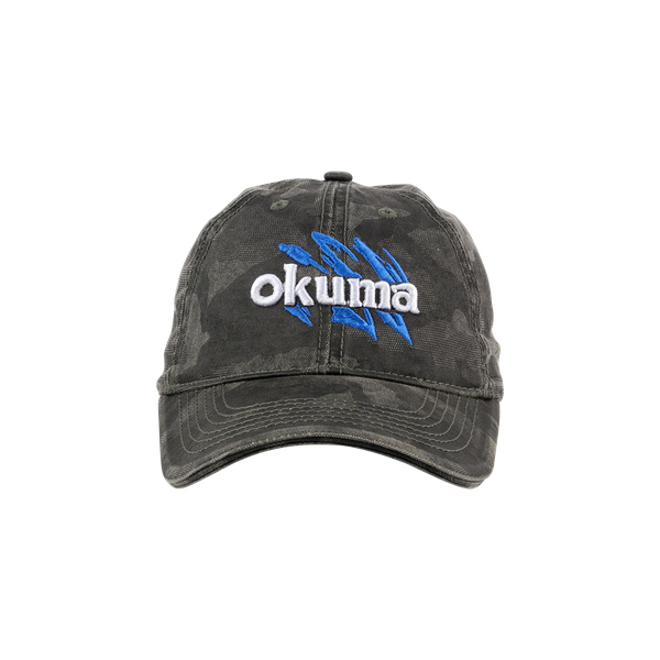 Okuma - Charcoal Oilskin Fishing Cap - Grey