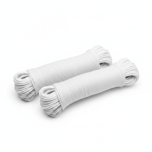 Mamba 30m Plastic Coated Steel Core Clothesline Rope - 2 Pack
