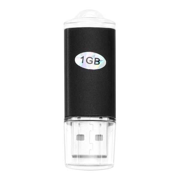 USB Memory Stick Flash Pen Drive U Disk for PC TV Black 1GB