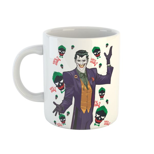 Superhero Mug - Joker and Harley Quinn