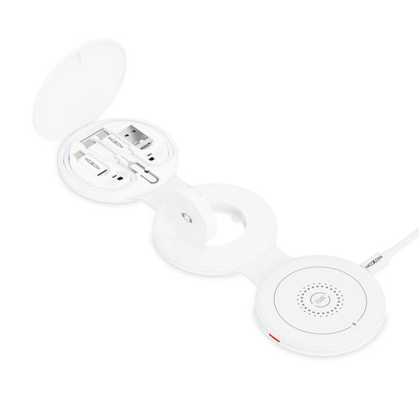 5 -in-1 Foldable Wireless Charger Moxom