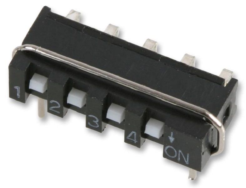 Multicomp Pro (SIP-06A) DIP / SIP Switch, SPST, 5 VDC, 10 mA