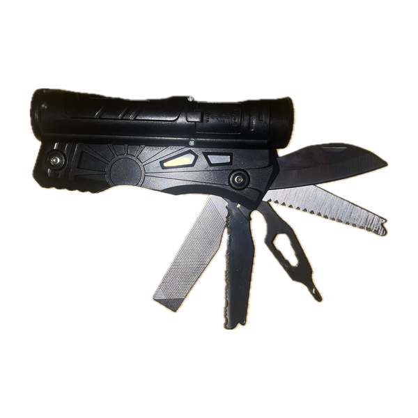 6 in 1 Multi-Tool Set with Torch - Multi-Purpose &amp; Multi-Function Multitool