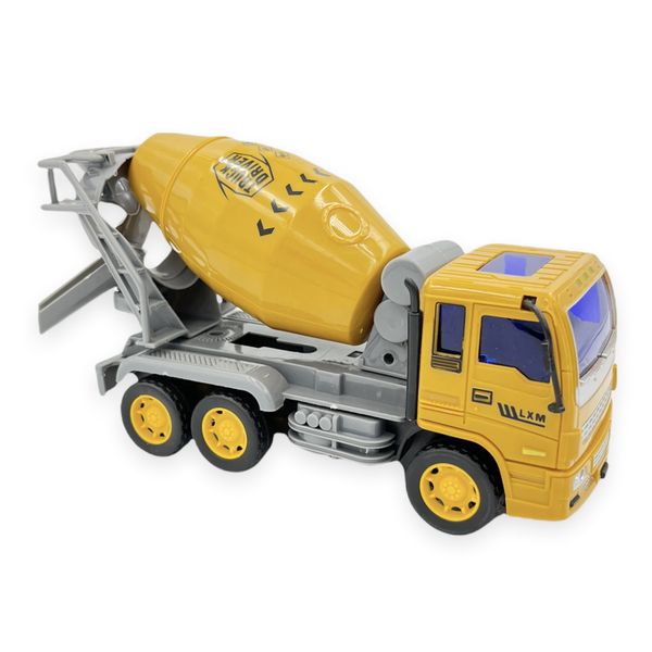 HappyE Learning - Concrete Mixer Construction Truck - Toys for Boys