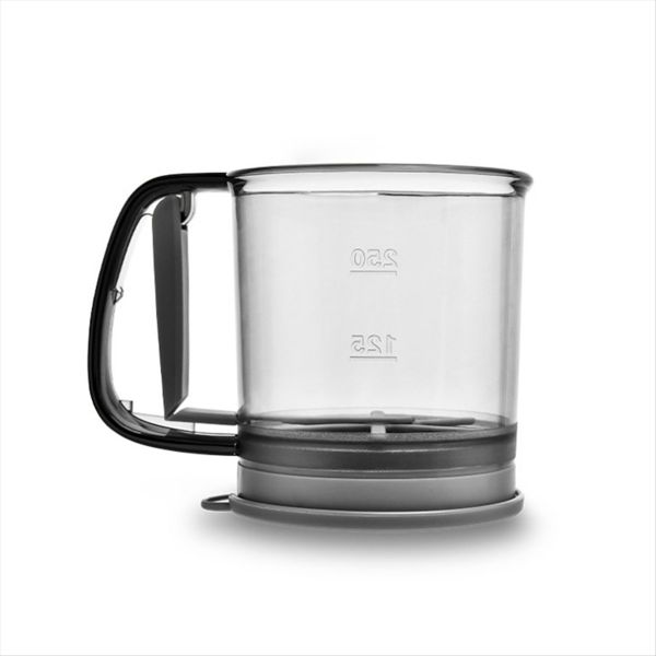 Flour Sifter, Semi Automatic Handheld Shaker Sugar Sifter