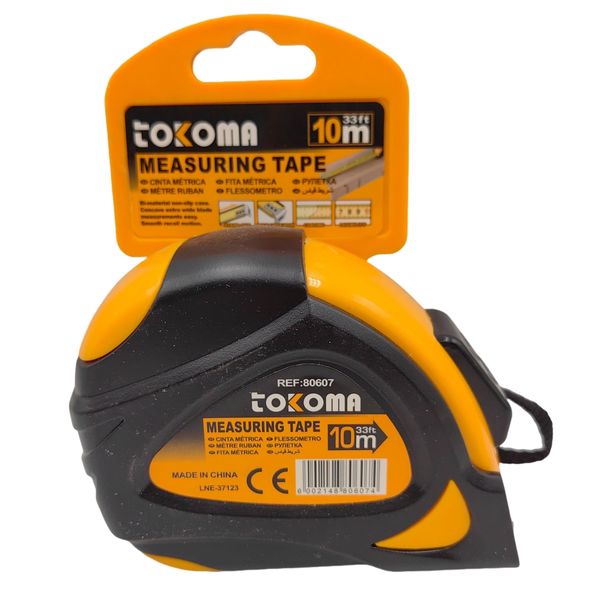 Tokoma Measuring Tape 10m (33ft) REF:80607