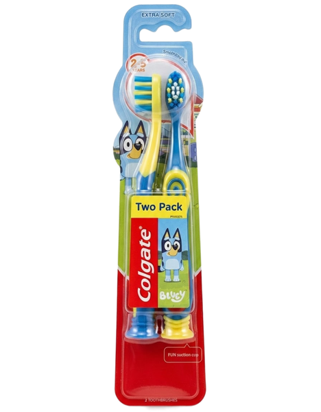 Colgate Kids Bluey 2-5 Toothbrush 2pk