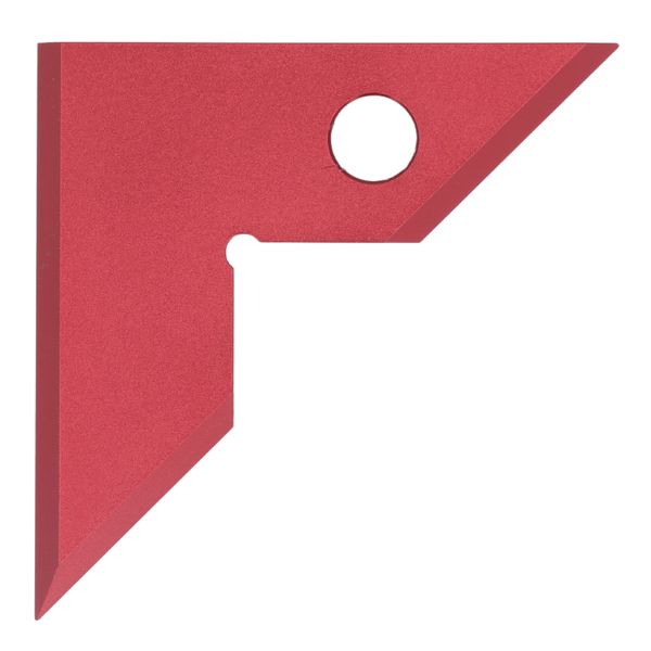 Red 45 /90 Precision Aluminium Mitre Square