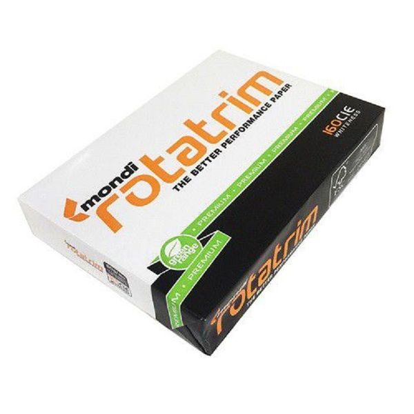 Mondi Rotatrim A4 Printing Paper - 1000 Sheets 80gsm - 2 Reams
