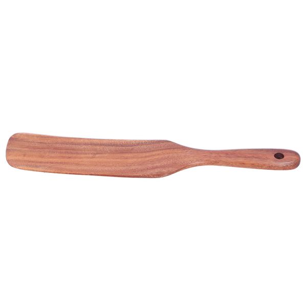 Wooden Frying Spatula Beefsteak Shovel Spurtle Tableware - 29x5.5cm