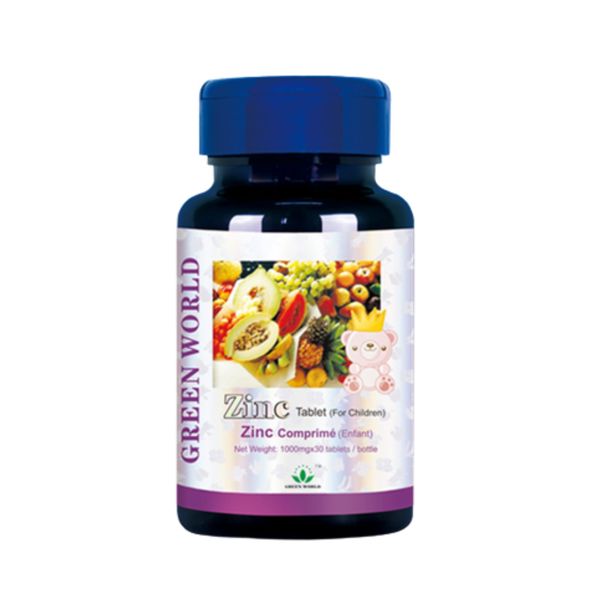Green World Zinc Tablets For Children