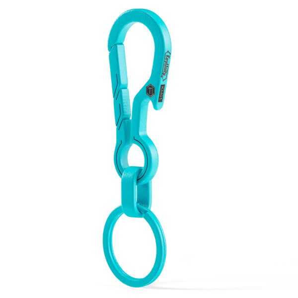 Titanium Alloy EDC Keychain Clip With Bottle Opener