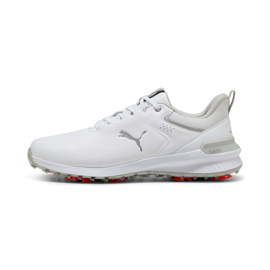 Puma Men's Ignite Innovate Leather Golf Shoes - White