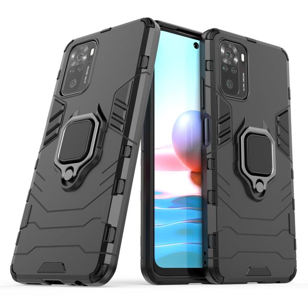 Keysion Xiaomi Redmi Note 10 Pro Shockproof Cover Protective Case With Ring