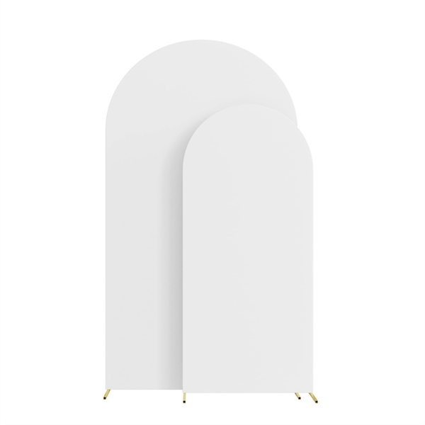 Wedding Arch Cover Arch Backdrop Stand Cover with 100 Balloons(Black)