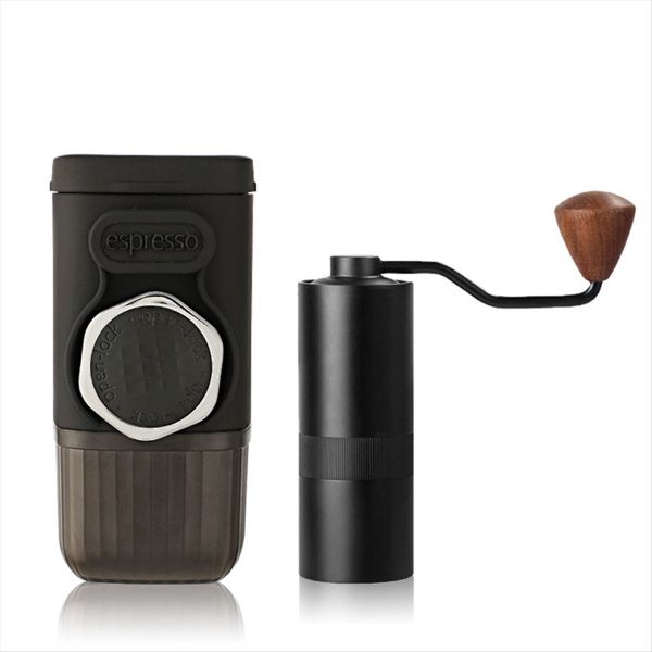 Portable Manual Hand Pressure Espresso Maker 15Bar Mini,Travel Coffee Machi