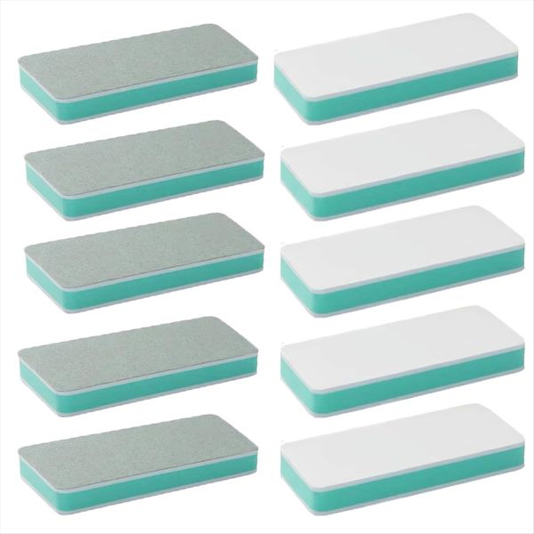 10 Pack Jewelry Buffer Blocks Silver Buffing Polishing Blocks Silver Ring S