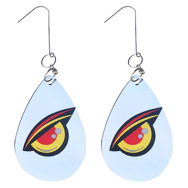 Garden Tree Hanging Reflective Owl Eye Bird Repeller Set of 2 (25cm)