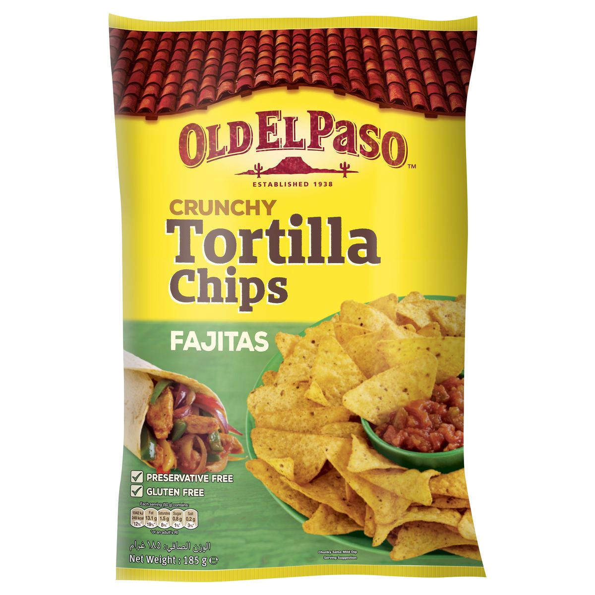 Old El Paso Tortillas Chips Fajita 185g Buy Online in South Africa