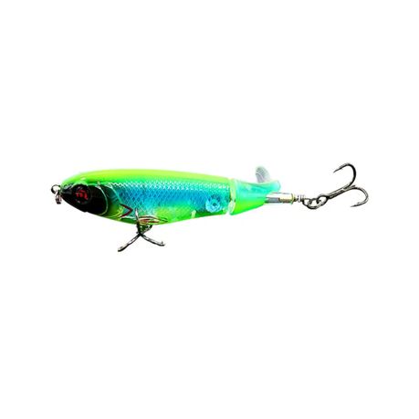 Topwater Blow Up Whopper Plopper Bass Lure - Fishing Bait - 17g