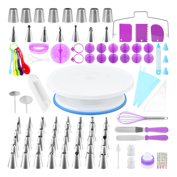 Cake Decoration Kit Suitable for Beginners Baking Tools -135 Pieces