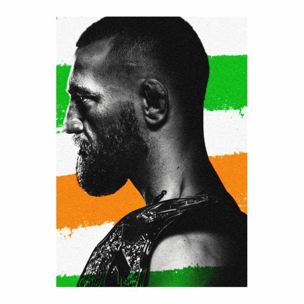 Connor Mcgregor Country Flag - A1 Poster