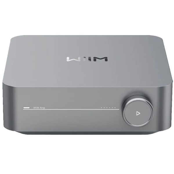 WiiM Amp (Multiroom Streaming Amplifier) - Space Grey