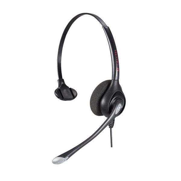 Mono-Ear Noise-Cancelling Headset - Quick Disconnect Connector