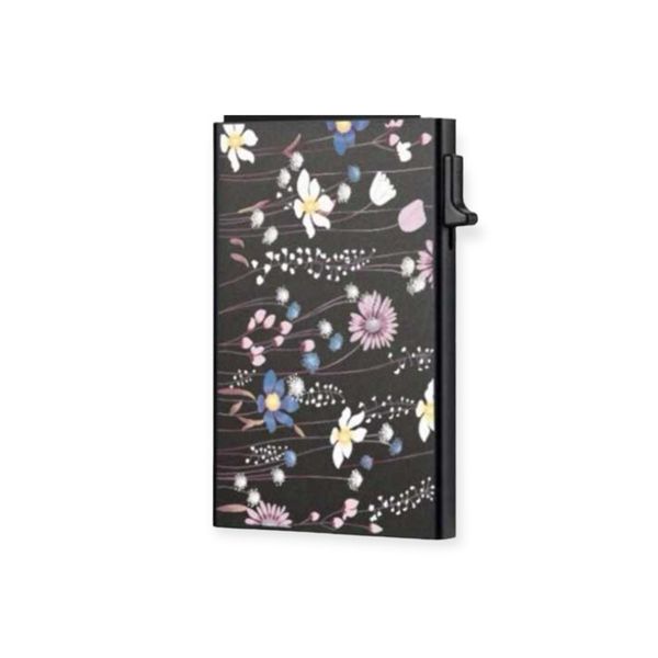Women's Portable Hardside Credit Card Holder Versatile Storage
