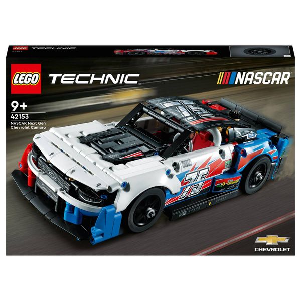 LEGO® Technic™ NASCAR® Next Gen Chevrolet Camaro ZL1 42153 Building Toy Cars (672 Pieces)