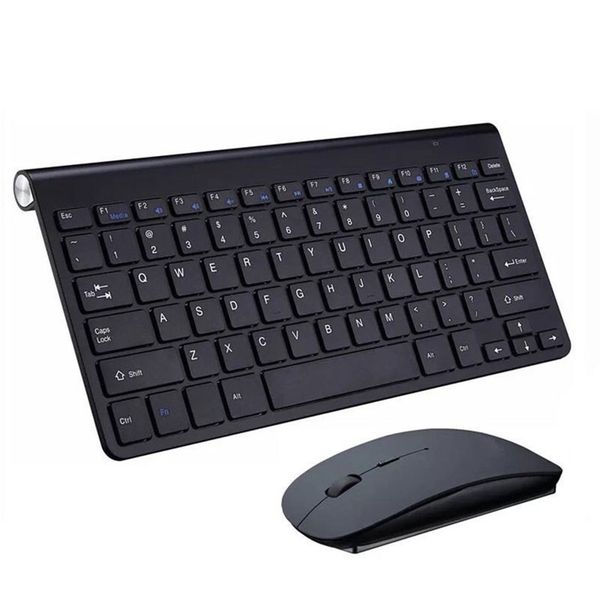 Multimedia keyboard and mouse combo - Black