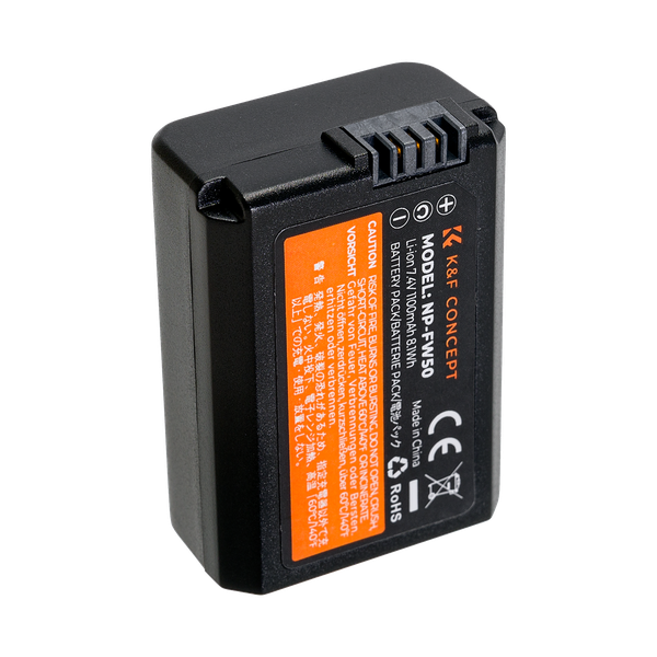 K&amp;F FW-50 Camera Battery for Sony Cameras | KF28.0015V3
