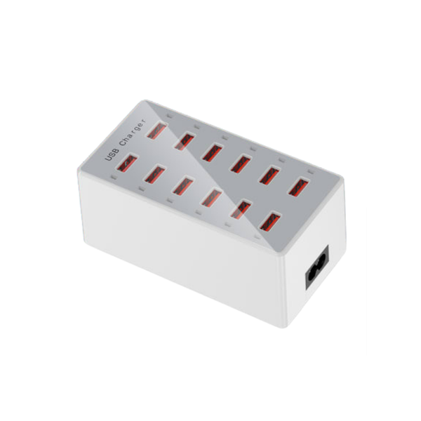 12 Port USB Charging Station Multi USB Charger Adapter Q-CD12P