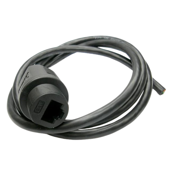 XY-RCP-J08PE-SLC7E01 RJ45 Jack with 1m Shielded CAT5E Cable IP67