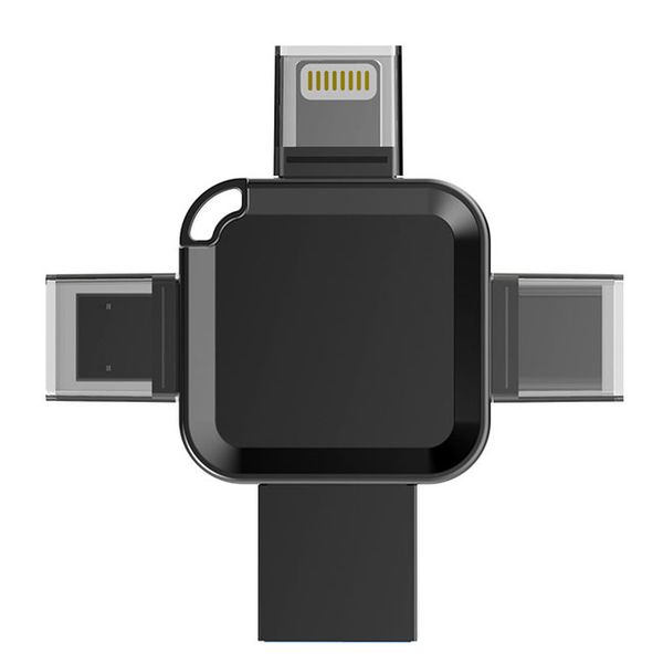 512GB USB Flash Drive Compatible With iPhone - Store &amp; Transfer Photos/Videos, Black