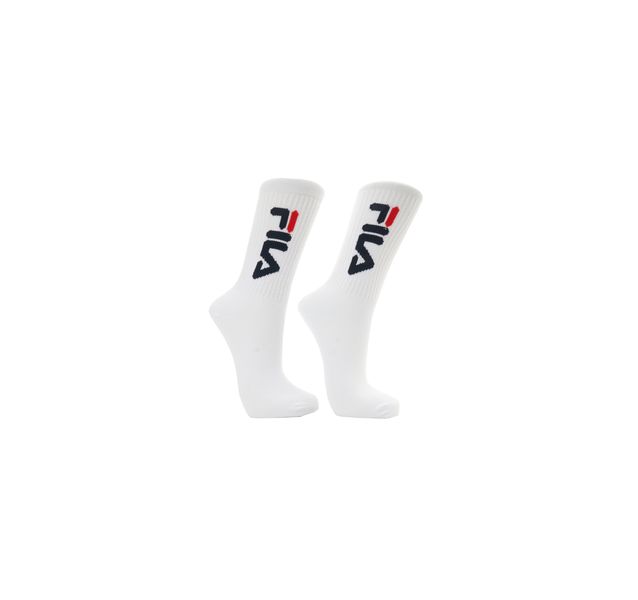 Fila Kid's Sandra Tube Sock 2 Pack White