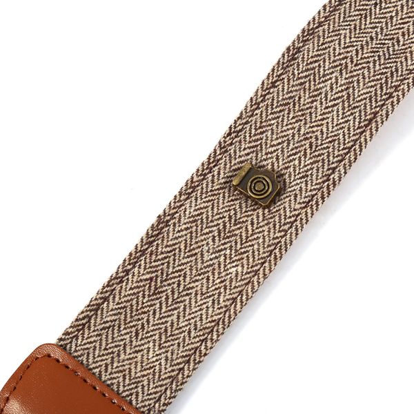 SLR DSLR Camera Neck Shoulder Strap Brown