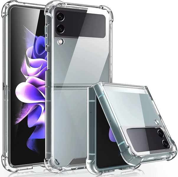 Samsung Galaxy Z Flip 4 Shockproof Clear Pouch Gel Case