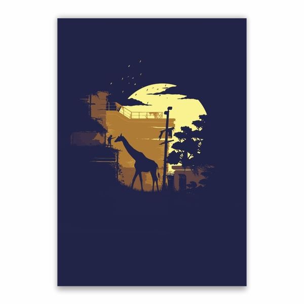 The Last of Us Giraffe Poster - A1