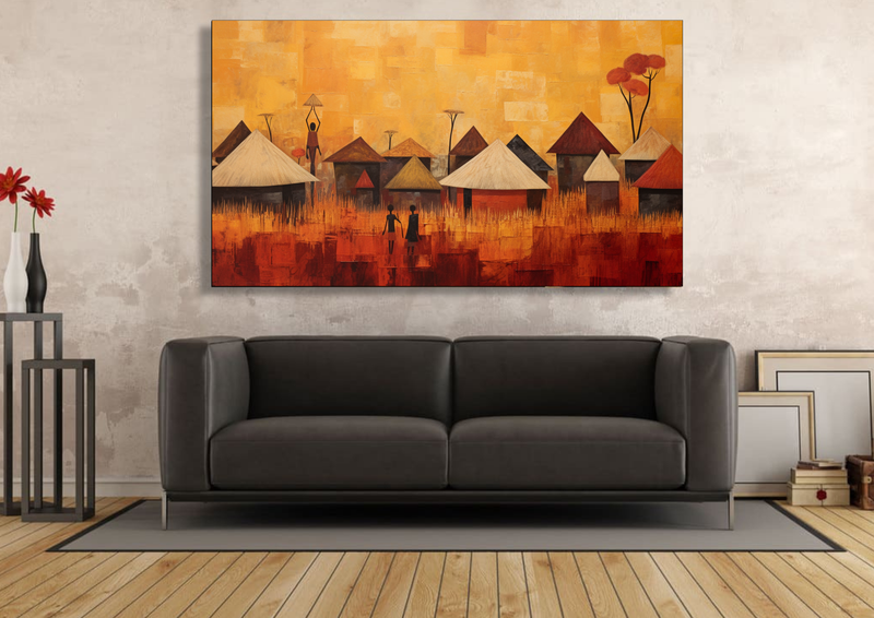 Canvas Wall Art - Homestead Hues - HC1221