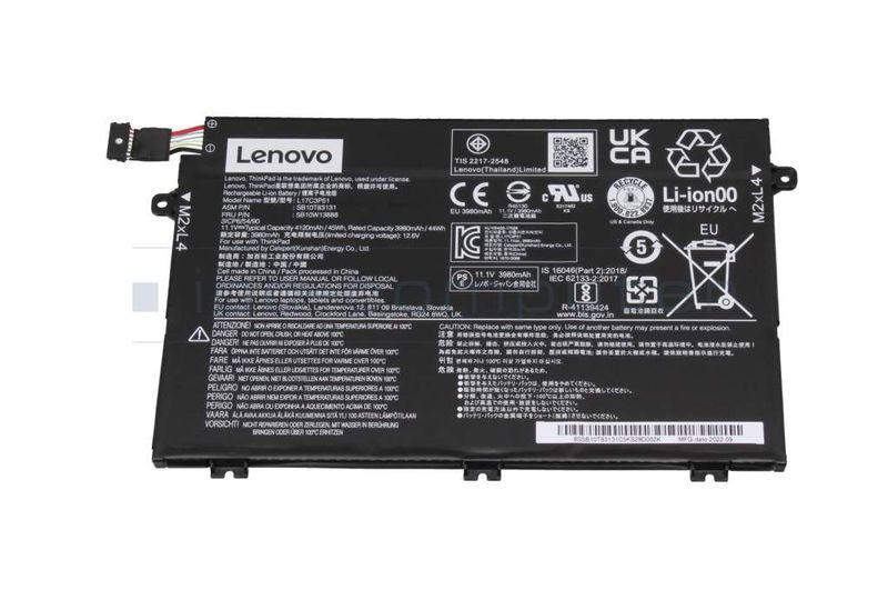 Vibrant battery Compatible with Lenovo ThinkPad E480 (01AV445 )