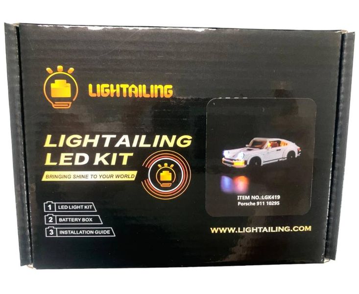 Lightailing Light Set For Lego 10295 Porsche 911