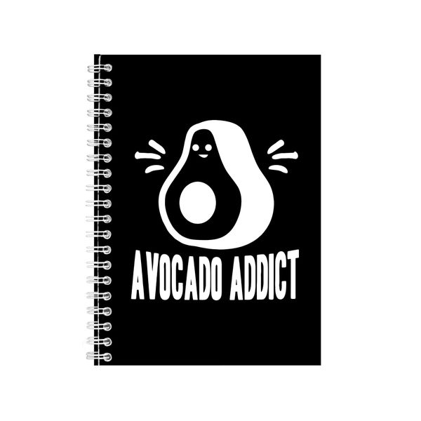 Avocado Addict Notebook Funny Gift Idea Writing Book A4 Notepad Pad 22