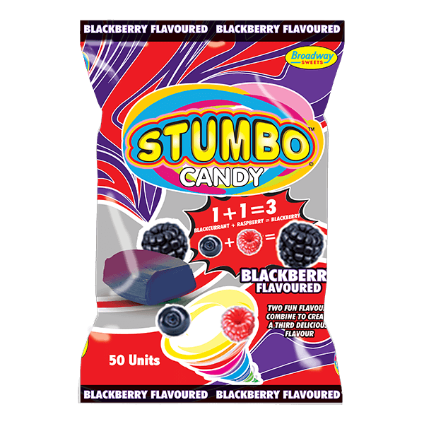 Stumbo Candy Blackberry 48's