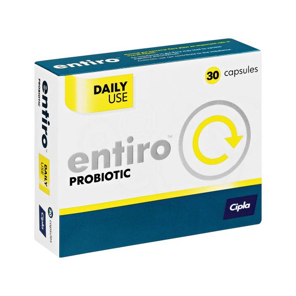 Entiro Daily Probiotics - 30 Capsules