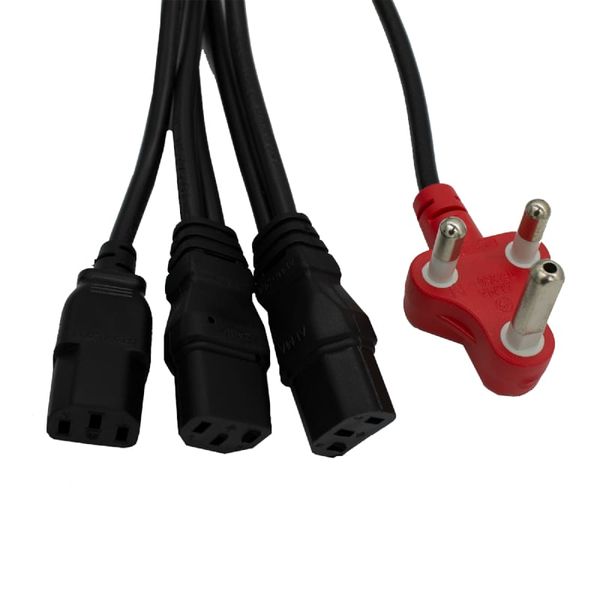 Power Cable Dedicated to 3 Headed Cable 3.8m